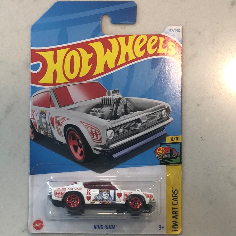 King Kuda Toy Car - Red and White